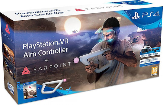 Sony Farpoint VR with Aim Controller Bundle for PS4