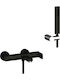 Orabella Glam Mixing Shower Shower Faucet Complete Set Black