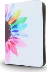 Universal Sunflower Flip Cover Synthetic Leather Multicolour (Universal 9-10.1")