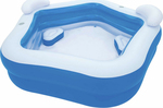 Bestway Schwimmbad PVC Aufblasbar 213x207x69cm