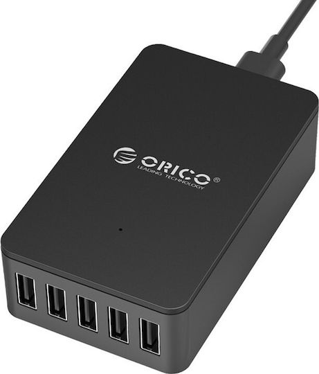 Orico 40W Черен (CSE-5U-BK)
