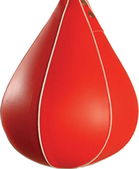 Olympus Sport Synthetic Speed Punching Bag 30cm Red