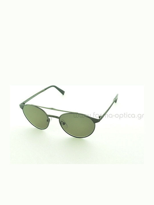 Zegna Γυναικεία Γυαλιά Ηλίου με Πράσινο Μεταλλικό Σκελετό και Πράσινο Φακό