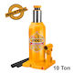 Ingco Hydraulic Bottle Jack with Lifting Capacity up to 46cm and Weight Capacity up to 10 Tons