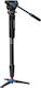 Benro Series 4 Aluminum Photography & Video Monopod with 3-Leg Locking Stand from Aluminum with Tripod Base with Hydraulic Head and 4kg Maximum Load