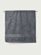 Nef-Nef Homeware Hand Towel Aegean 009685 30x50cm. Anthracite Weight 500gr/m²