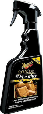 Meguiar's Liquid Cleaning for Leather Parts Rich Leather Gold Class 450ml G10916