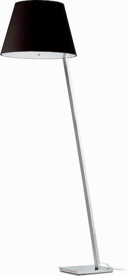 Faro Barcelona Moma Stehlampe Höhe 160xM45cm mit Lampenbirnensockel für E27 Schwarz