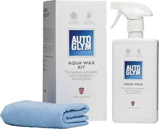 AutoGlym Liquid Waxing for Body Aqua Wax Kit 500ml