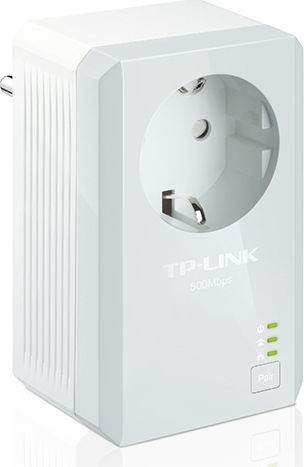 TP-LINK TL-PA4010P v2 v2 Powerline für kabelgebundene Verbindung mit Durchgangssteckdose Steckdose und Anschluss Ethernet