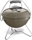 Weber Smokey Joe Portable Charcoal Grill With Lid and Thermometer 37x37cm