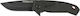 Milwaukee Hardline Pocket Knife Black with Blade made of Steel