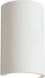 Viokef Ceramic Lamp Wall White 11x11x11cm