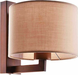 Aca Classic Wall Lamp E27 18cm Copper OD5612WD