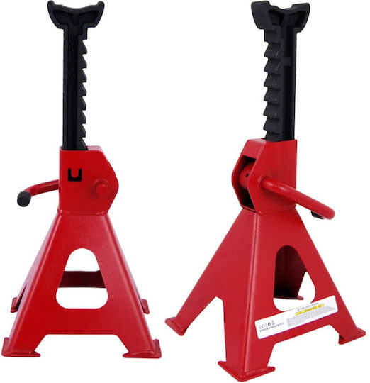 Autoline Set Car Support Stands for Vehicles with Lifting Capacity up to 2 Tons