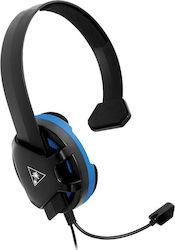 Turtle Beach Recon Chat PS4 Over Ear Gaming Headset με σύνδεση 3.5mm Μπλε