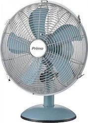 Primo FT-30MC 18.387 800213 Table Fan 35W Diameter 30cm Blue