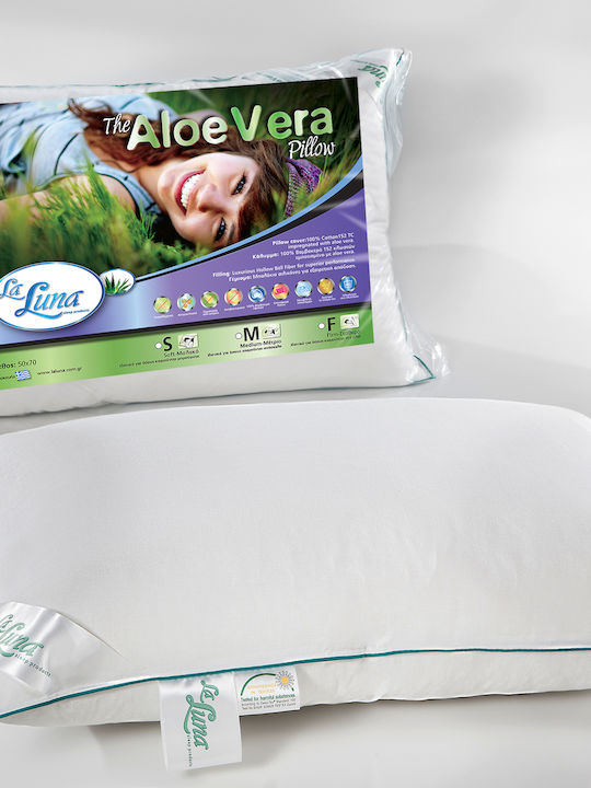 La Luna Aloe Vera Kopfkissen Schlaf Hollowfiber 50x70cm
