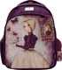 Santoro Mirabelle Amethyst Butterfly School Bag Backpack Elementary, Elementary in Purple color