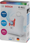 Bosch VZ51FGALL Σακούλες Σκούπας 4τμχ Συμβατή με Σκούπα Bosch