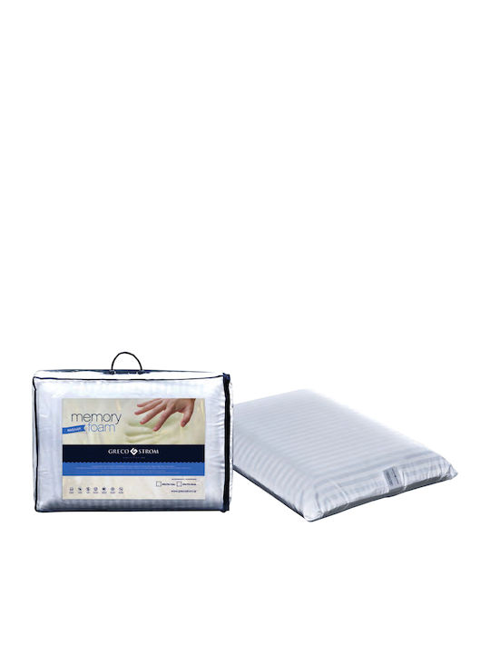 Greco Strom Memory-Schaum Kopfkissen Anatomisch 40x70x16cm