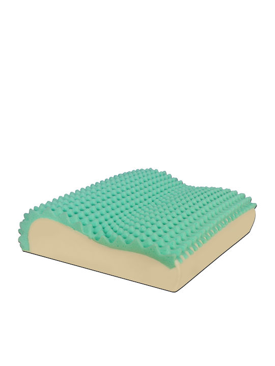 Amve 13592 Aloe Vera Aloe Vera Μαξιλάρι Ύπνου Memory Foam Ανατομικό 41x55x10cm