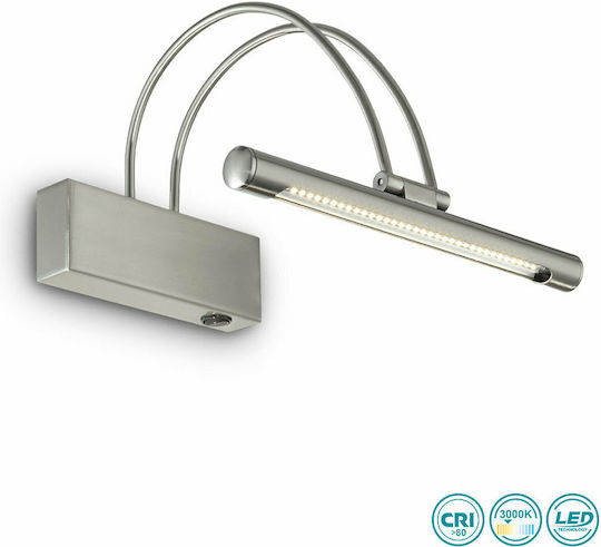 Ideal Lux Bow Ap36 Leuchte Wand LED Silber 26x23x18cm Ideal Lux Bow Ap36 Leuchte Wand LED Silber 26x23x18cm