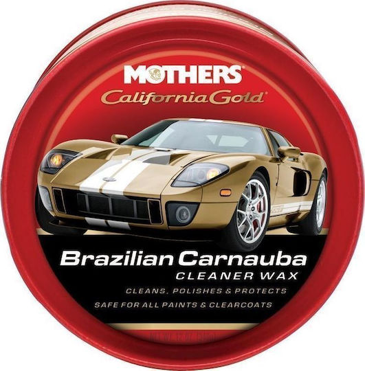 Mothers California Gold Ceară De Curățare Cu Carnauba Braziliană Paste Ceară De Protecție Pentru Caroseria Mașinii 355ml