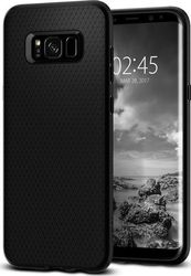 Spigen Liquid Air Armor Silicone Back Cover Durable Black (Galaxy S8)