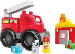 Mega Bloks Tocuri Fire Truck Rescue pentru 1 - 5 ani 10buc