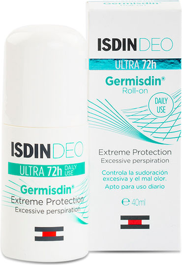 Isdin Germisdin Rx Hh Antitranspirante Roll-On Anti-Transpirant Αποσμητικό σε Roll-On 40ml