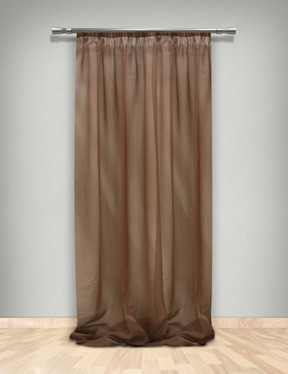 La Maison Blanche 70285511 Mit Bleistiftfalten Braune 145x280cm