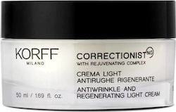 Korff Correctionist Light 24ωρη Ενυδατική & Αντιγηραντική Κρέμα Προσώπου για Κανονικές/Μικτές Επιδερμίδες 50ml