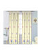 Disney Perdea pentru Copii Opacă 10143 Princess Beige cu Tresă Bej 140x290buc