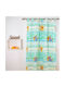 Disney Kinder Vorhang Honeybay 41 Green mit Trägern Grün 140x290cm