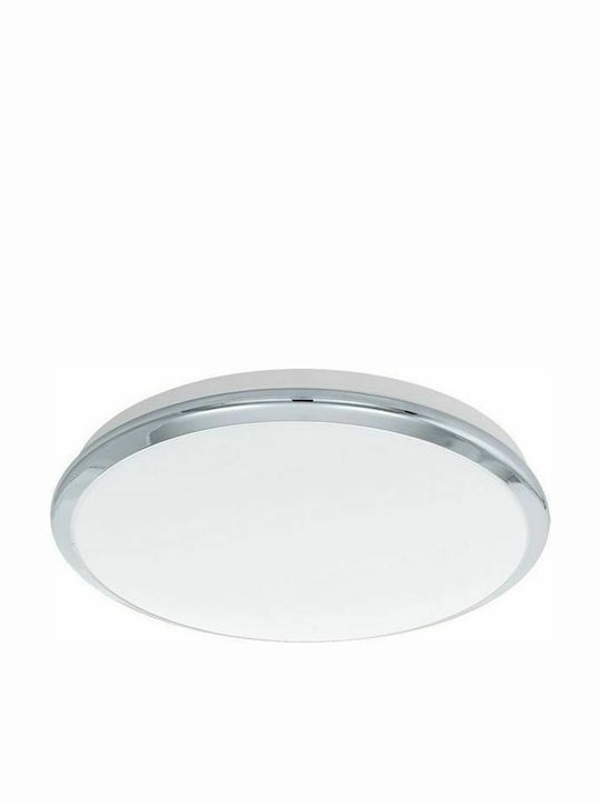 Eglo Manilva Round Outdoor LED Panel 18W with Warm White Light