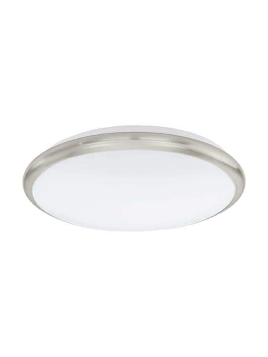 Eglo Manilva Classic Metal Ceiling Light with Integrated LED 30pcs Gray