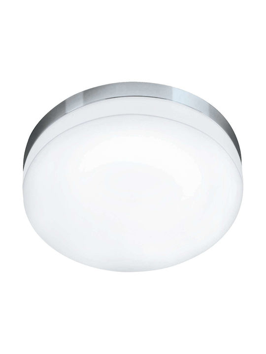 Eglo Lora Μοντέρνα Μεταλλική Πλαφονιέρα Οροφής με Ενσωματωμένο LED σε Λευκό χρώμα 32cm