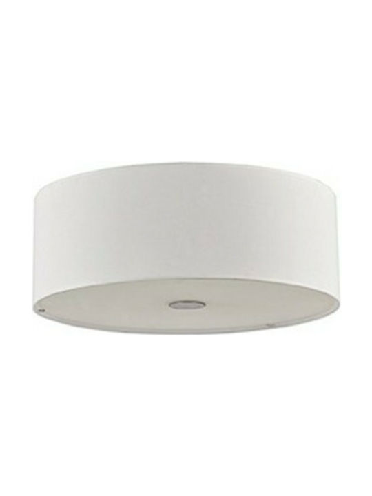 Ideal Lux Woody PL5 Modern Metal Ceiling Light with Socket E27 60pcs White