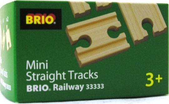 Brio Toys Mini Straight Tracks Train 33333