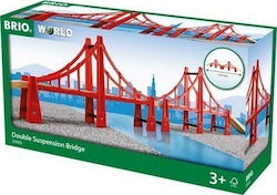 Brio Toys Double Suspension Bridge Eisenbahnzubehör für 3++ Jahre