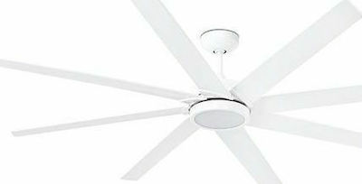 Faro Barcelona Century 33553 Ventilator de Tavan 165cm cu Lumină și Telecomandă Alb