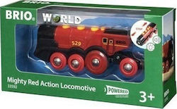 Brio Toys Mighty Red Action Locomotive Zug mit Ton und Licht für 3++ Jahre