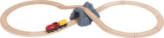 Brio Toys Планински Тунел Фигура 8 Комплект Влакче за 3+ Години