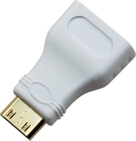 Raspberry Pi Μετατροπέας HDMI male σε mini HDMI female Λευκό 1τμχ