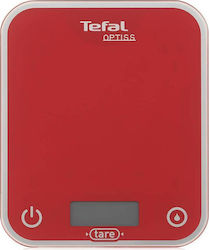 Tefal Optiss BC5003V1 Cântar de bucătărie digital 1gr/5kg Roșu