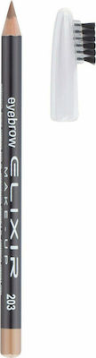 Elixir Eyebrow Pencil Αδιάβροχο Μολύβι για Φρύδια 203 Russet