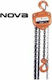 Nova Chain Hoist NT 3000/10 for Weight Load up to 3t Orange