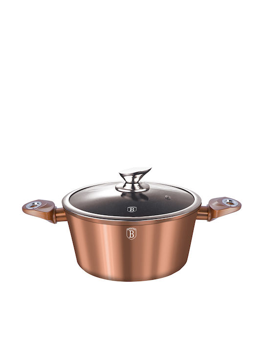 Berlinger Haus Metallic Line Aluminum Stockpot ...