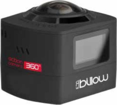 Billow XS360PRO XS360PRO Camera de Acțiune Full HD (1080p) Captură 360° Subacvatică (cu Carcasă) cu WiFi Negru